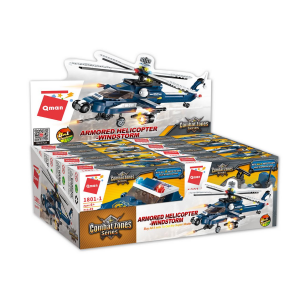 Qman 1801 Combat Zones Polizei Helikopter 8 into 1