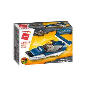 Qman 1801 Combat Zones Polizei Helikopter 8 into 1