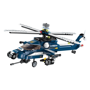 Qman 1801 Combat Zones Polizei Helikopter 8 into 1