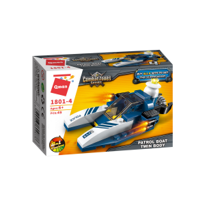 Qman 1801 Combat Zones Polizei Helikopter 8 into 1