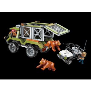 Qman W1923 Wildlife Rescue Giant Bear Escape