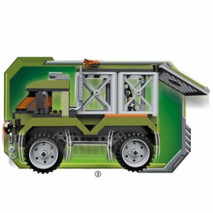 Qman W1923 Wildlife Rescue Giant Bear Escape