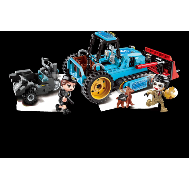 Qman W1927 Battle Force SWAT - Toothed Bulldozer