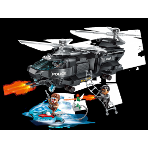 Qman W1928 Battle Force SWAT - Block Mission Eagle / SWAT...