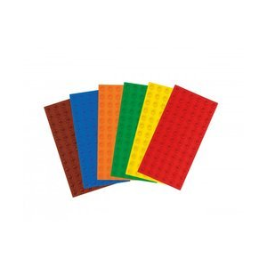 Strictly Briks Stackable Baseplate Big Brick 10x19cm 6x12 Noppen 2er