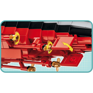 Cobi 4826 Aircraft Carrier Graf Zeppelin Pad printed - no Stickers