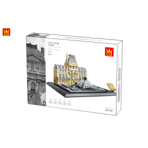 Wange 4213 Architect-Set The Louvre of Paris