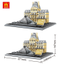 Wange 4213 Architect-Set The Louvre of Paris
