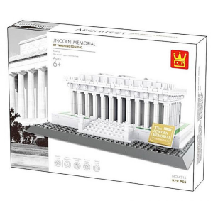 Wange 4216 Architect-Set Lincoln Memorial of Washington D.C.