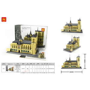 Wange 5210 Architect-Set The Notre-Dame Cathedral of Paris