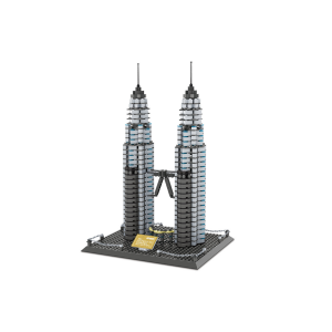 Wange 5213 Architect-Set The Petronas Towers of Kuala Lumpur