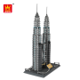 Wange 5213 Architect-Set The Petronas Towers of Kuala Lumpur