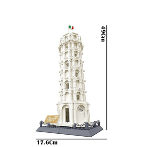 Wange 5214 Architect-Set Der schiefe Turm von Pisa