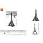 Wange 5217 Architect-Set The Eiffel Tower of Paris (Eiffelturm)