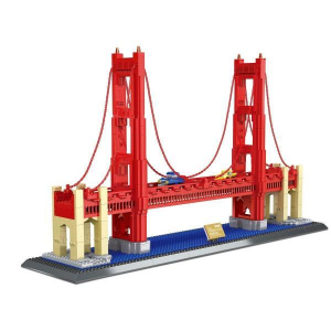 Wange 6210 Architect-Set The Golden Gate Bridge of San Fransisco
