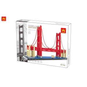Wange 6210 Architect-Set The Golden Gate Bridge of San Fransisco