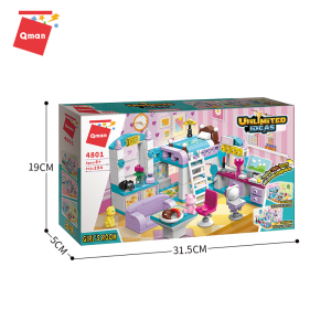 Qman 4801 Unlimited Ideas Girls Room Mädchenzimmer 3 in1