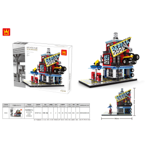 Wange 6314  Architect-Set Car Service Center (Auto...