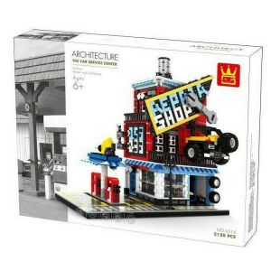 Wange 6314  Architect-Set Car Service Center (Auto Werkstatt)