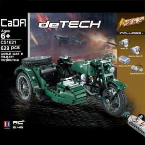 CaDA / Double E C51021 deTech WWII Military Motorcycle