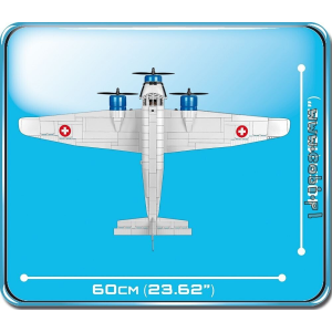 Cobi 5711 Junkers JU-52/3M pad Printed - no Stickers...
