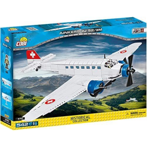 Cobi 5711 Junkers JU-52/3M pad Printed - no Stickers (Historical Collection - WWII - Planes)