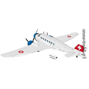 Cobi 5711 Junkers JU-52/3M pad Printed - no Stickers (Historical Collection - WWII - Planes)