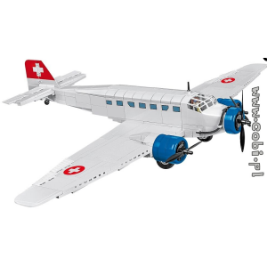 Cobi 5711 Junkers JU-52/3M pad Printed - no Stickers (Historical Collection - WWII - Planes)