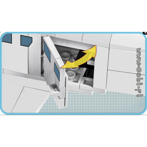 Cobi 5711 Junkers JU-52/3M pad Printed - no Stickers (Historical Collection - WWII - Planes)