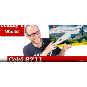 Cobi 5711 Junkers JU-52/3M pad Printed - no Stickers (Historical Collection - WWII - Planes)