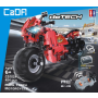 CaDA deTech C51024W Race Track Motorcycle Rotes RC-Motorrad