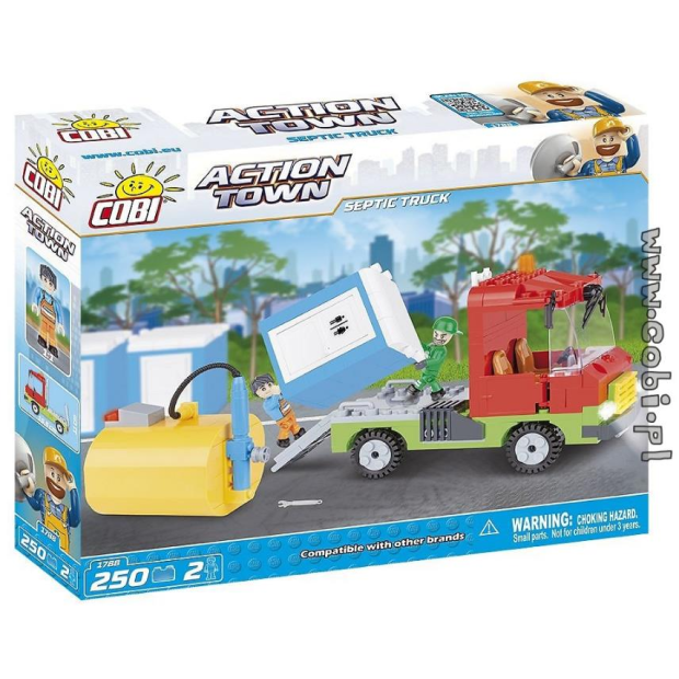 Cobi 1788 Septic Truck (Action Town) Mobiles Klo