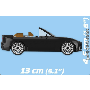 Cobi 1803 Speed Cabrio Black (Action Town)