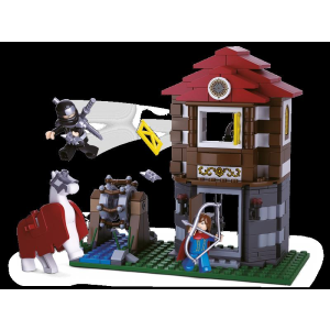Sluban M38-B0616 Haus mit Wasserrad (Legend Warriors)...
