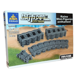 Kazi KY98215-2 Train Track Schienen-Set Geraden +...