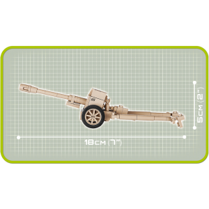 Cobi 2252 7,5 cm PAK 40 (Historical Collection WWII) New Version