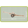 Cobi 2252 7,5 cm PAK 40 (Historical Collection WWII) New Version