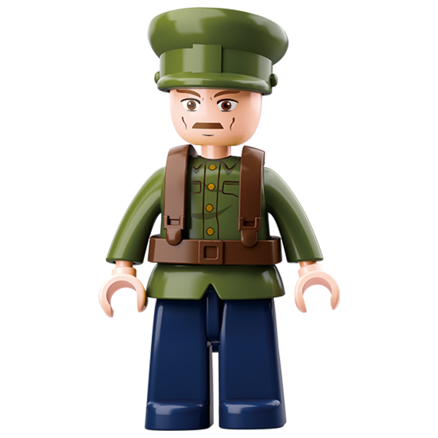 Sluban M38-B0678B Geländefahrzeug der Aliierten (WWII)