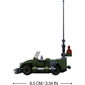 Sluban M38-B0678B Geländefahrzeug der Aliierten (WWII)