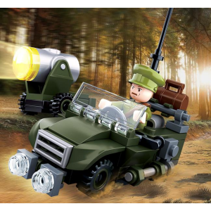 Sluban M38-B0678B Geländefahrzeug der Aliierten (WWII)