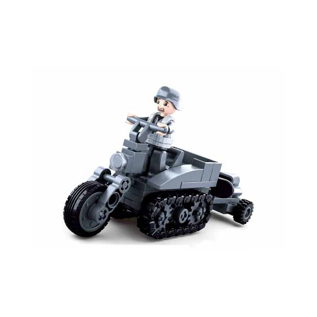 Sluban M38-B0680B Army Motor (WW2)