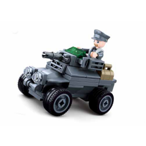 Sluban M38-B0680C Army Gepanzertes Fahrzeug (WW2)