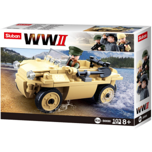 Sluban M38-B0690 Deutsches Amphibienfahrzeug (WWII)