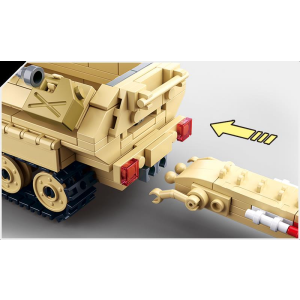 Sluban M38-B0695 Halbtruck mit Kanone  (WWII)