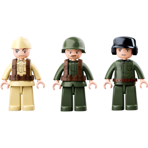 Sluban M38-B0695 Halbtruck mit Kanone  (WWII)