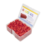 Q-Bricks 300 Teile Box Specialfarben Unicolor 17 verschiedene Farben