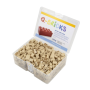 Q-Bricks 300 Teile Box Specialfarben Unicolor 17 verschiedene Farben