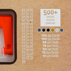 Q-Bricks Case 500+ Building Mix