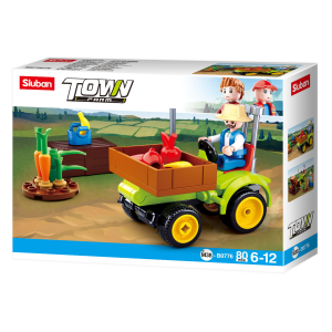 Sluban M38-B0776 Town Farm Erntetraktor Trecker