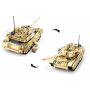 Sluban M38-B0790 Tank ModelBricks Hauptkampfpanzer 2 in 1
